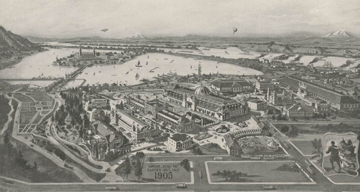 #75 Lewis and Clark Centennial Exposition Grounds, 1905