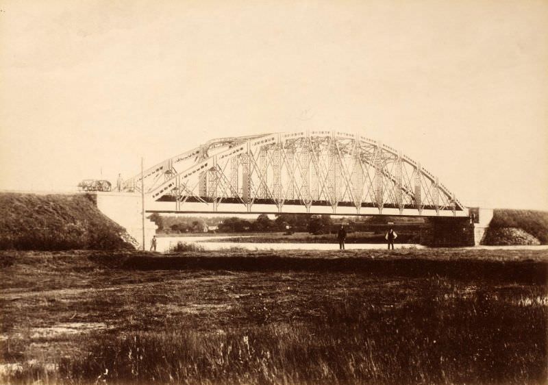 #23 Railway bridge over the Jugla River, June 12, 1889