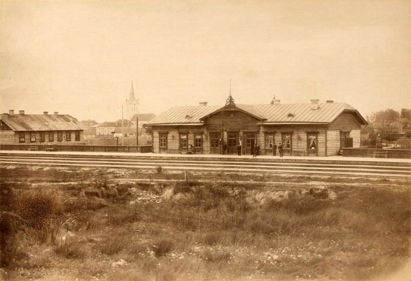 #38 Cēsis train station, September 15, 1890
