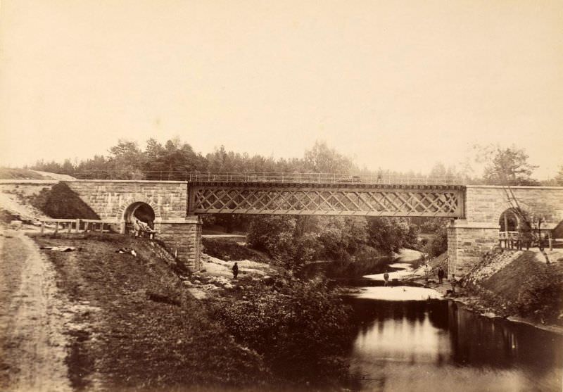 #43 Railway bridge over the Abuls River, May 29, 1890