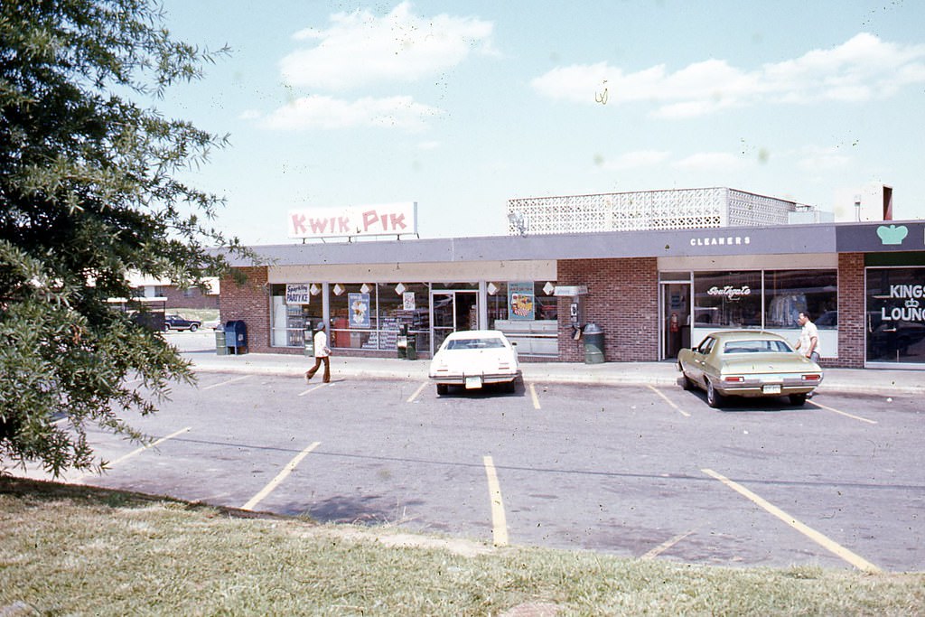 #10 Kwik Pik convenience store on Rock Quarry Road, Raleigh, 1970s