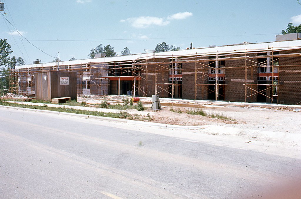 #100 1100 Navaho Drive under construction, Raleigh, 1970s