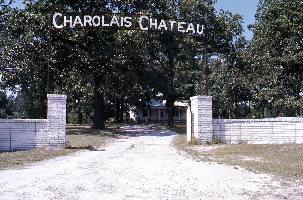#56 Entrance to Charolais Chateau, 1970s