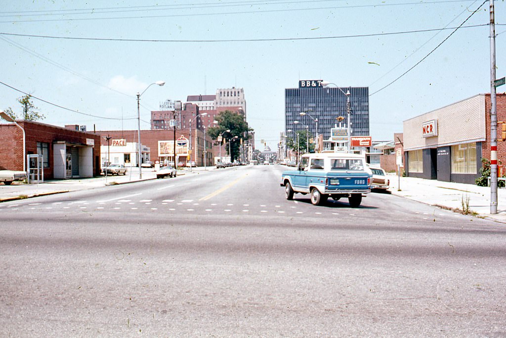 #35 500 block of Fayetteville Street, Raleigh, 1970s