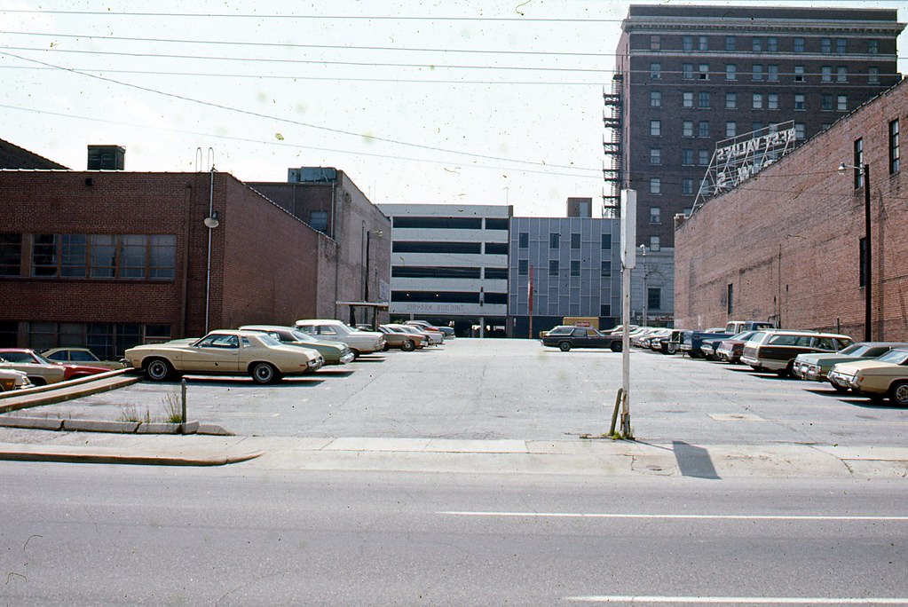 #37 Parking lot on the 400 block of South Wilmington Street, 1970s