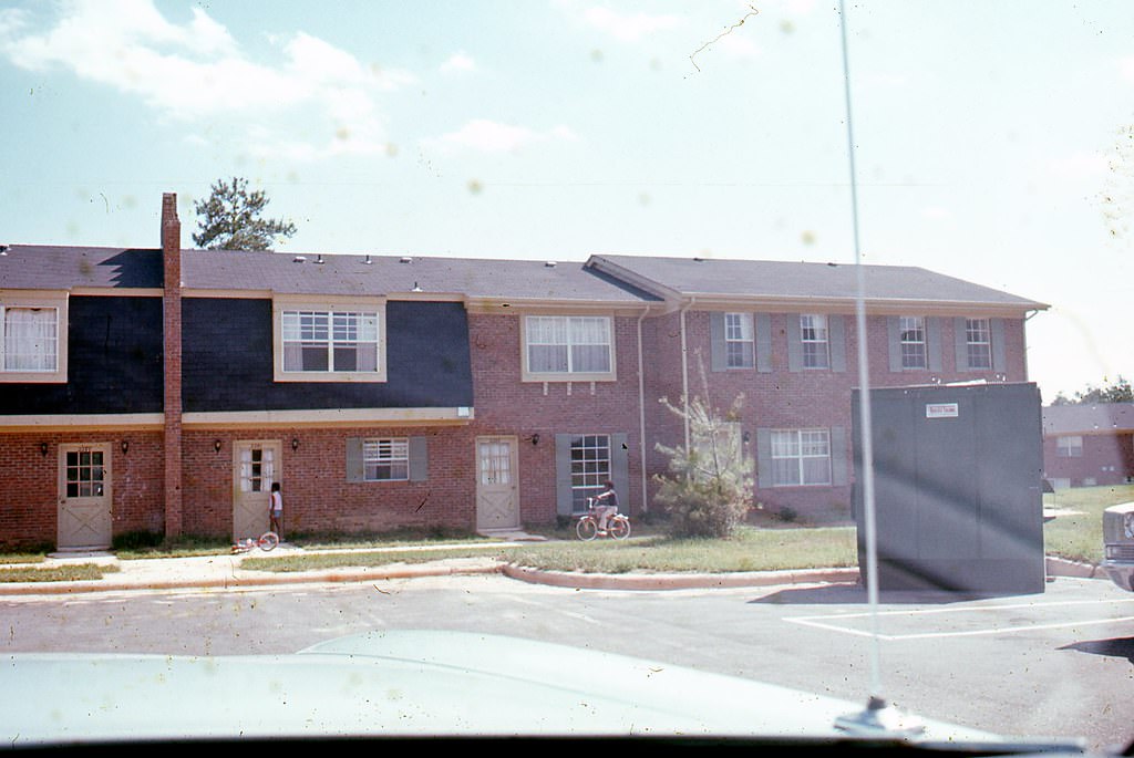 #54 Fox Ridge Manor Apartments on Rock Quarry Road, Raleigh, 1970s