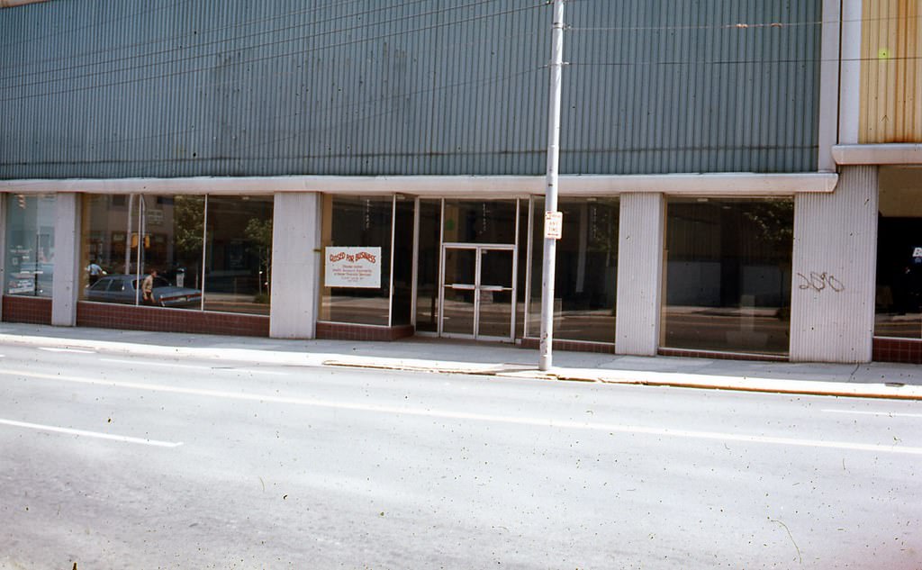 #57 Unidentified location in Downtown Raleigh, 1970s