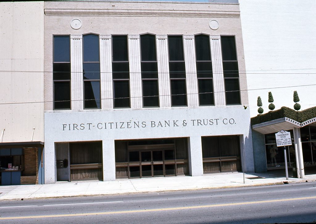 #58 First Citizen’s Bank and Trust, 300 block of Fayetteville Street, Raleigh, 1970s