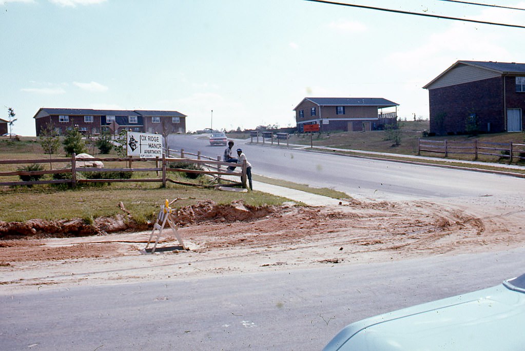 #31 Fox Ridge Manor Apartments on Rock Quarry Road, Raleigh, 1970s