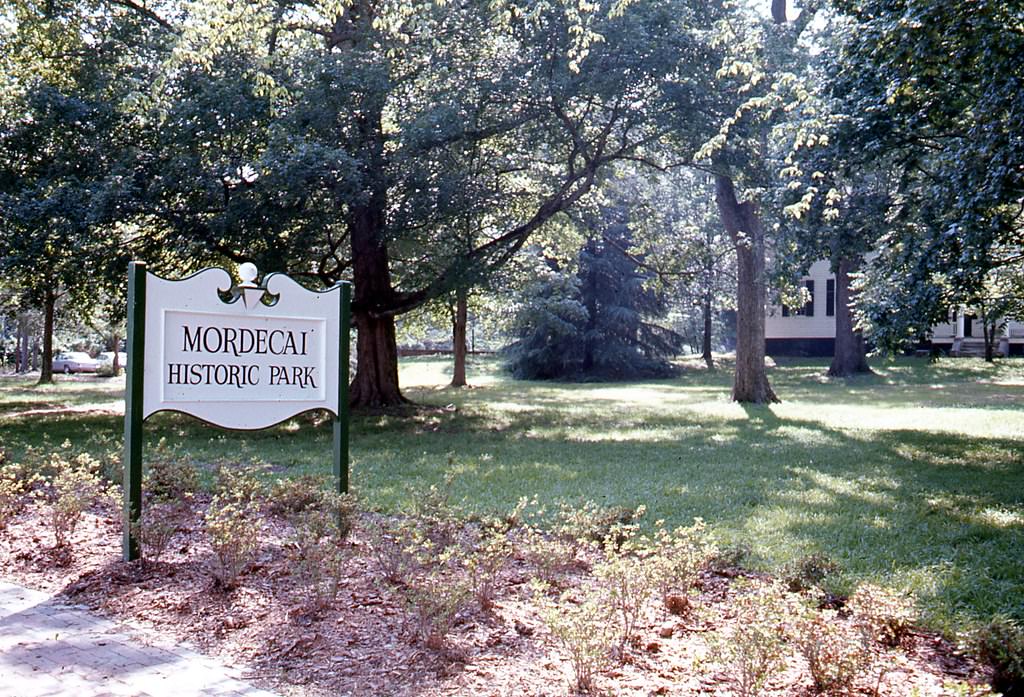 #18 Entrance to Mordecai Historic Park, Raleigh, 1970s