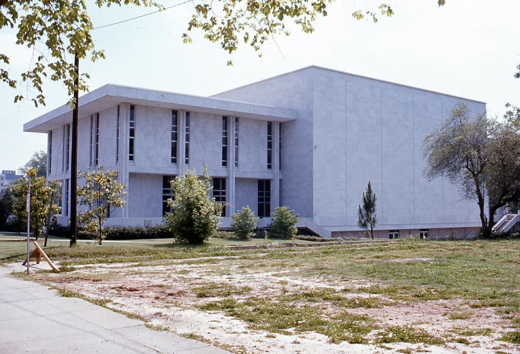 #85 Rear of NC Archives and History Building, 1970s
