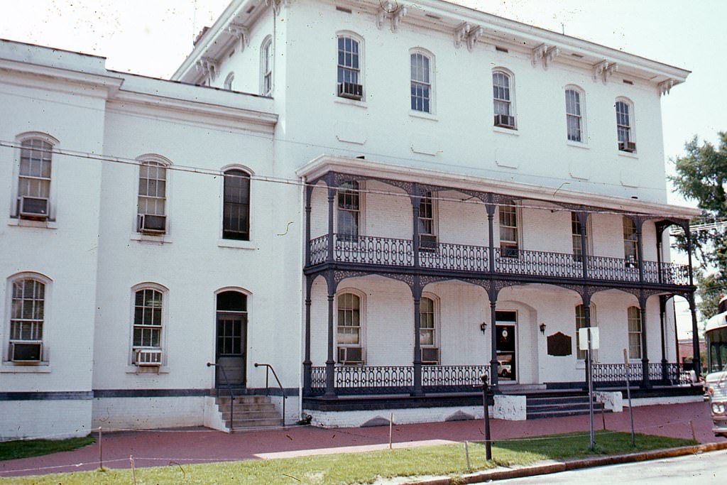 #86 Street facing side of Raleigh and Gaston/Seaboard Coastline Building, Raleigh, 1970s