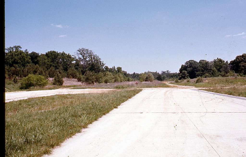 #66 Raleigh Beltine terminus at New Bern Avenue exit, 1970s