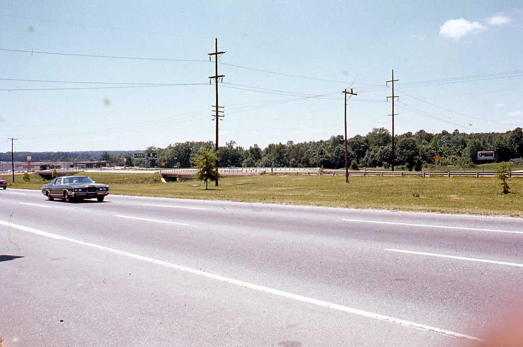 #107 Capital Boulevard (North Boulevard) and Raleigh Beltline, 1970s