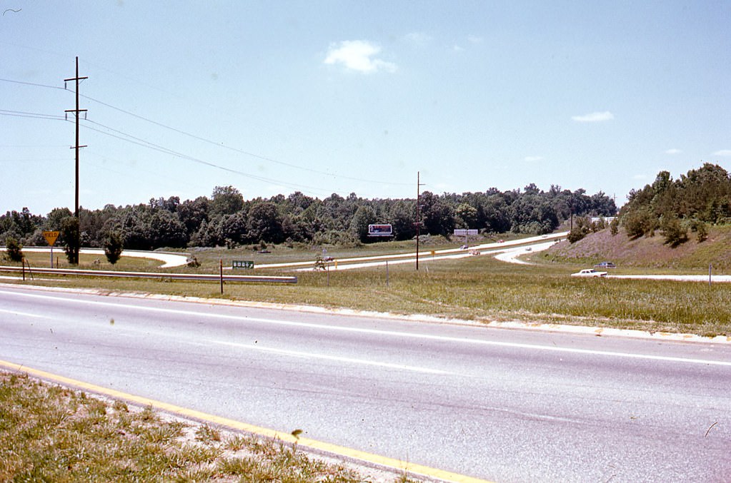 #90 Capital Boulevard (North Boulevard) and Raleigh Beltline, 1970s