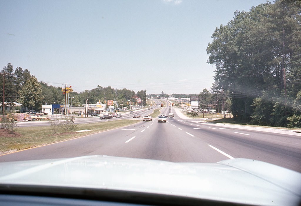 #48 2800 Capital Boulevard (North Boulevard) looking north, Raleigh, 1970s