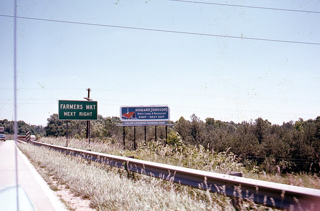 #27 Capital Boulevard (North Boulevard) Beltline overpass, Raleigh, 1970s