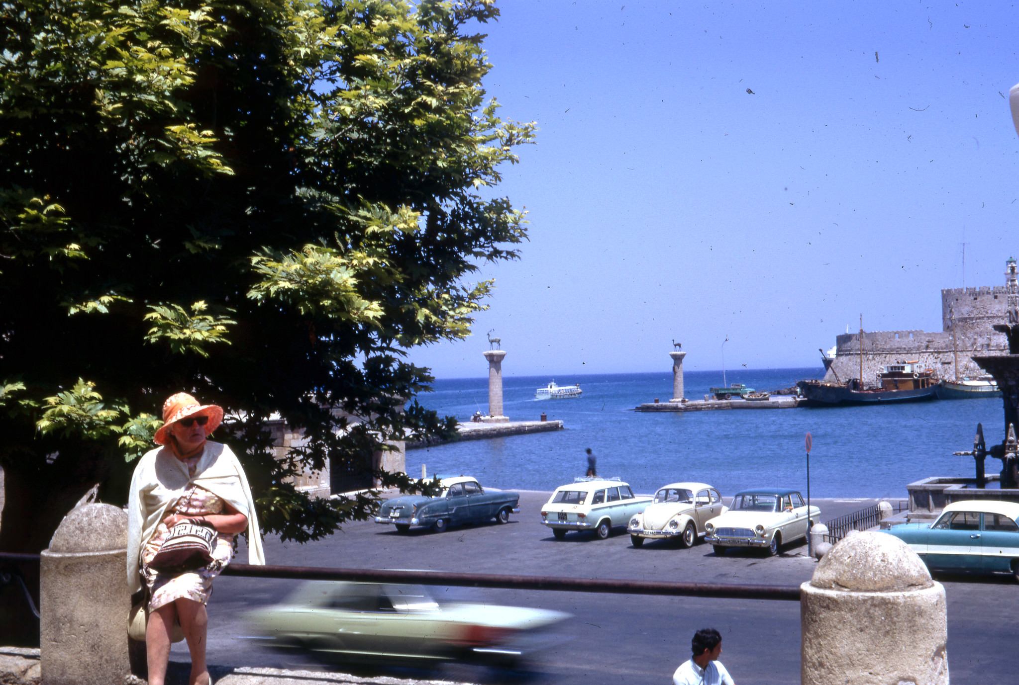 #80 Rhodes Harbour, 1970.