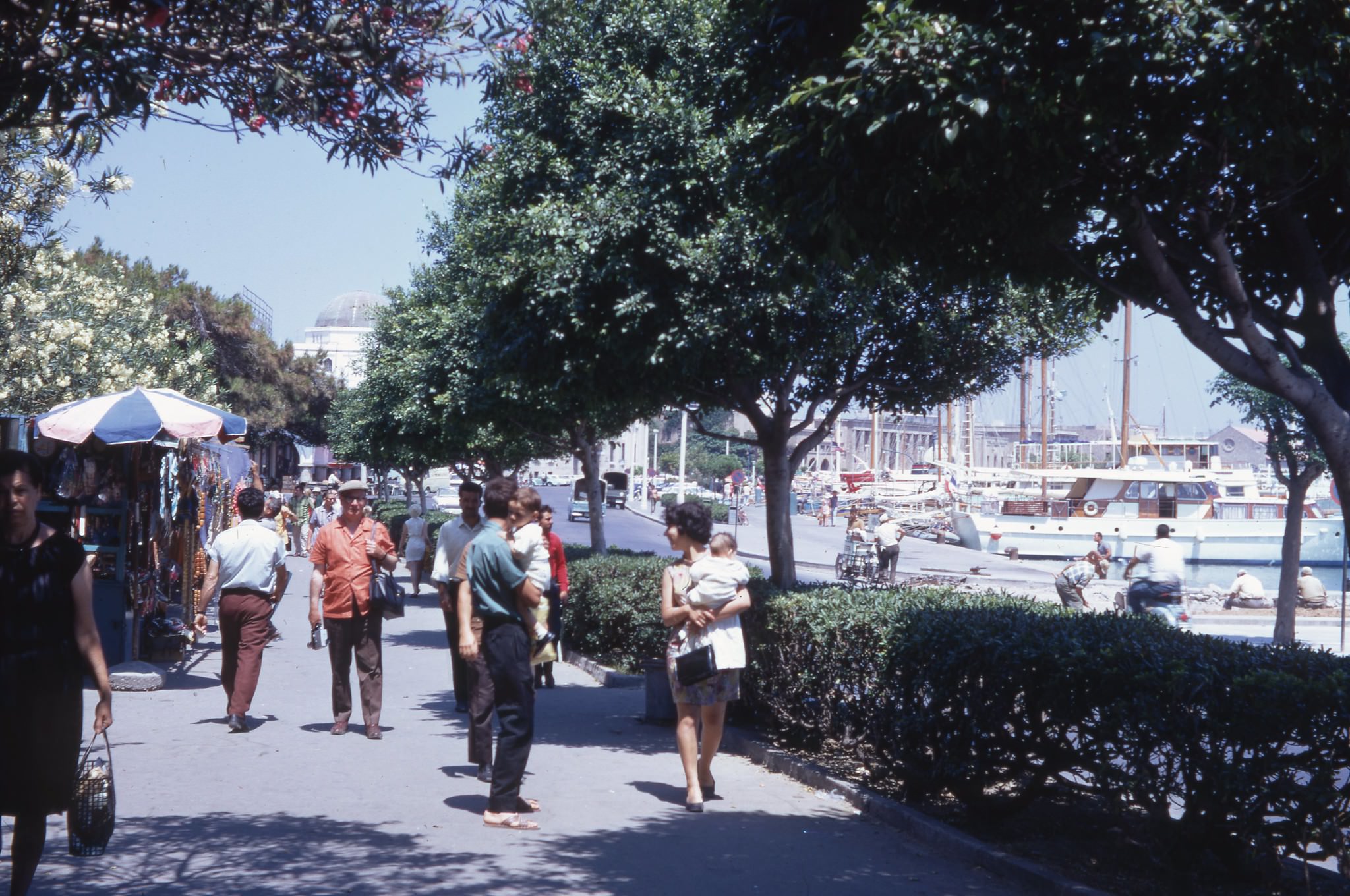 #86 Rhodes harbour, 1970.