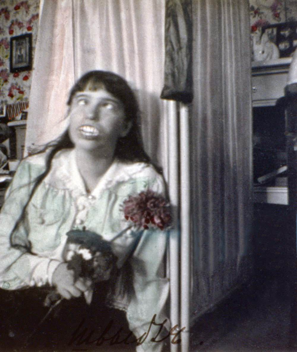 #13 Anastasia Romanov pulling a face.