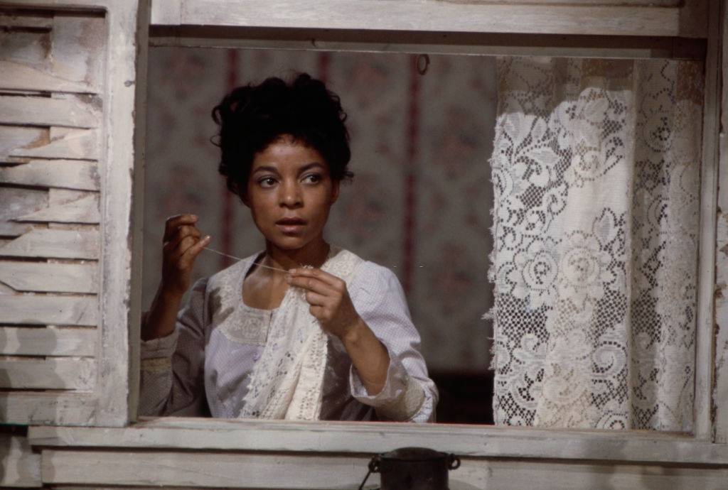 #16 Ruby Dee appearing in the ABC tv movie ‘Wedding Band’, 1974.