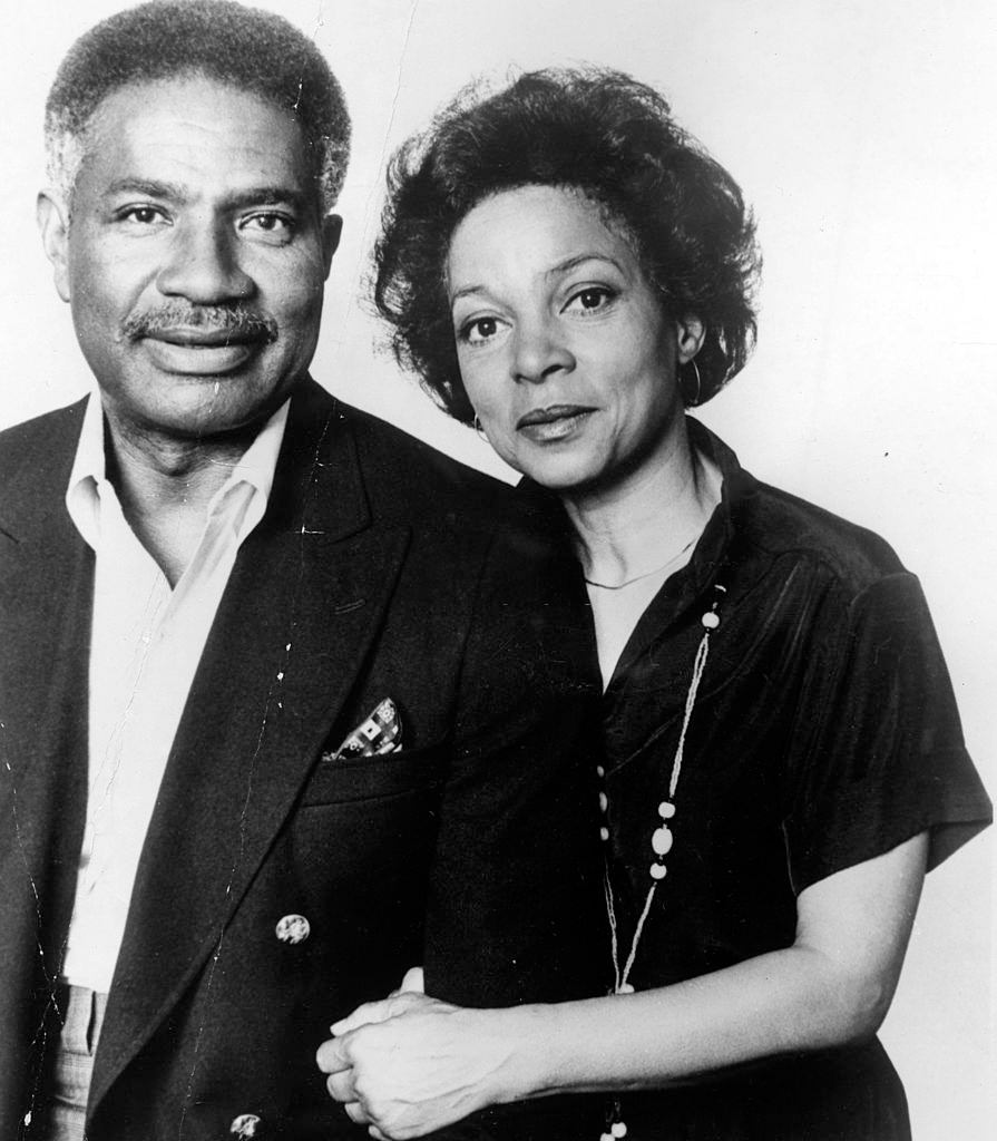 #31 Ruby Dee with Ossie Davis.