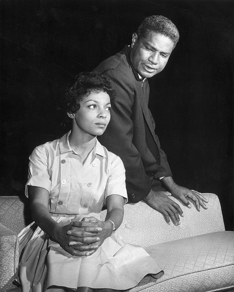#6 Ruby Dee with Ossie Davis, 1962.