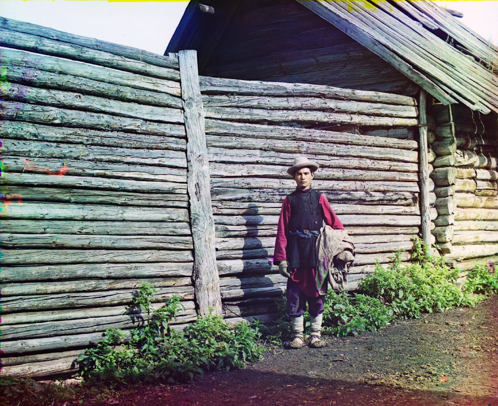 #12 A Bashkir. The village of Yakhino, 1910