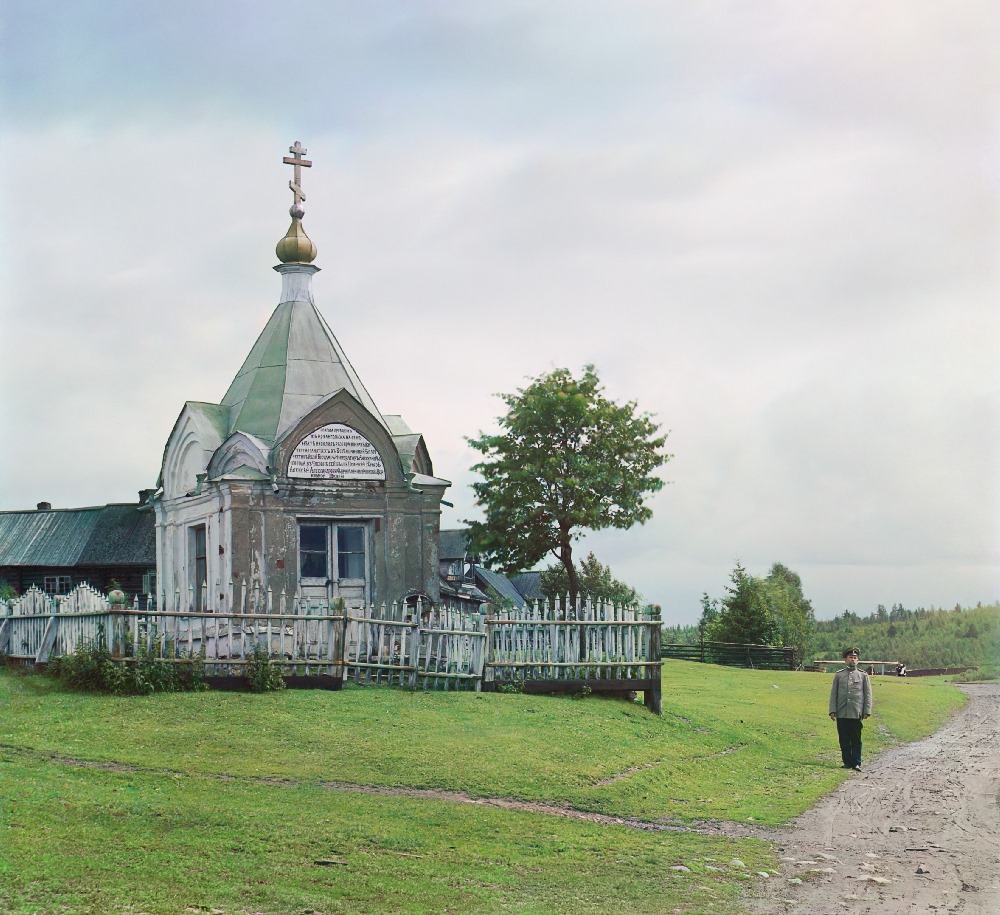 #50 The village of Myatusovo, 1909