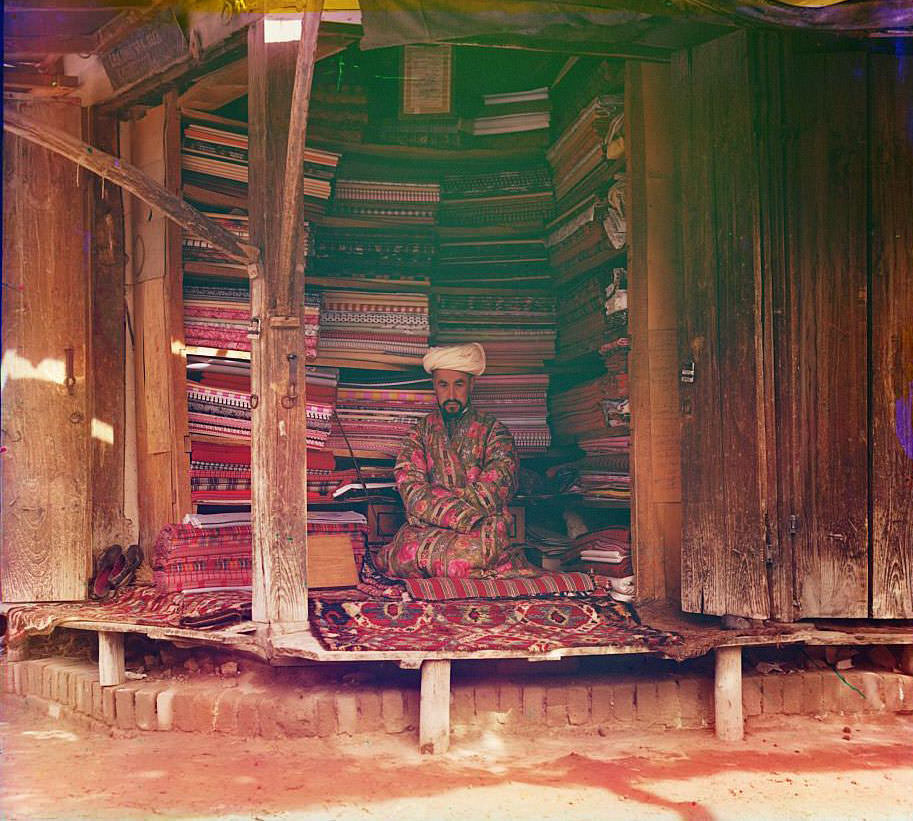#80 Fabric merchant, ca. 1910s