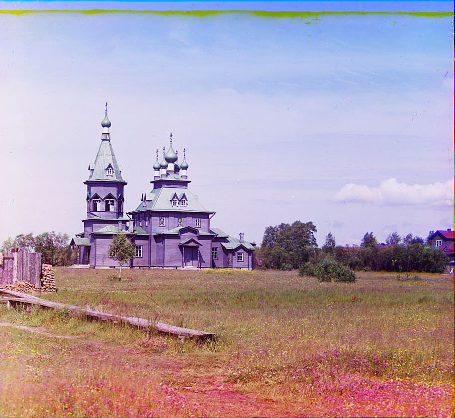 #86 Nikol’skaia [St. Nicholas] Church in Lavrovo village, Shlissel’burg county, St. Petersburg province, 1909