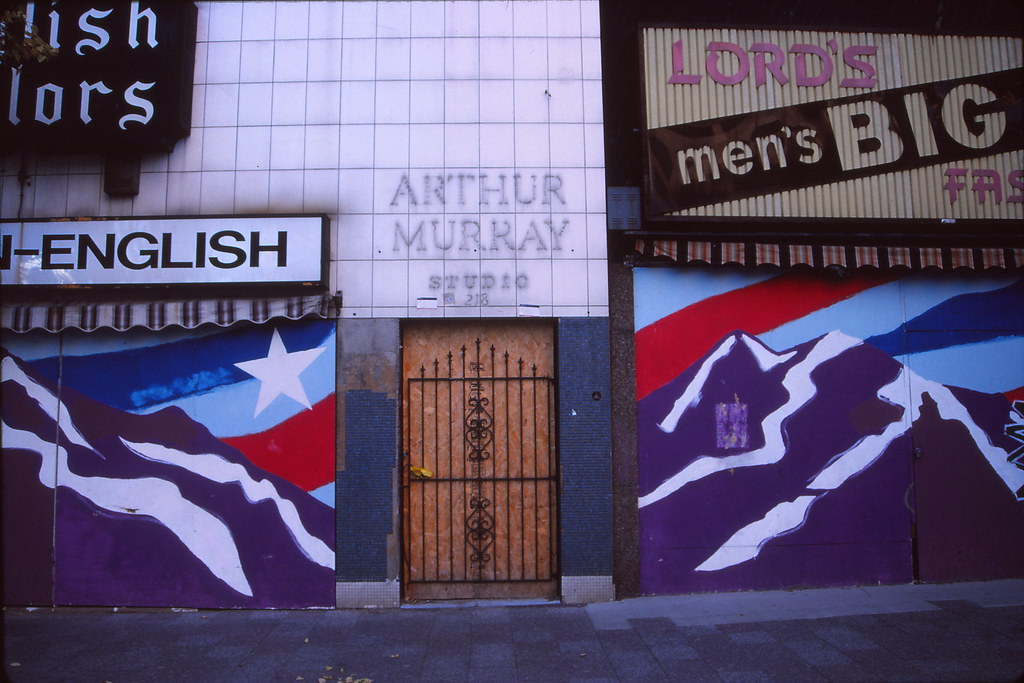 #5 Vacant Storefronts, Main Street, Salt Lake City, 1990s