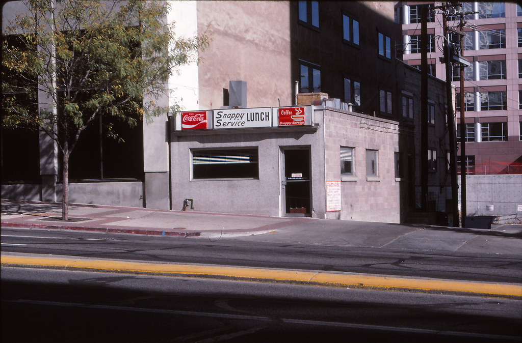 #7 Snappy Service Lunch, downtown Salt Lake City, 1990s