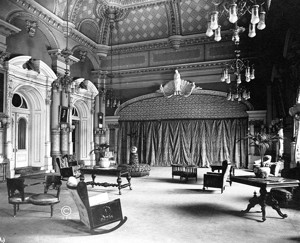 #68 The Celestial Room in Salt Lake City’s Mormon Temple, 1911.
