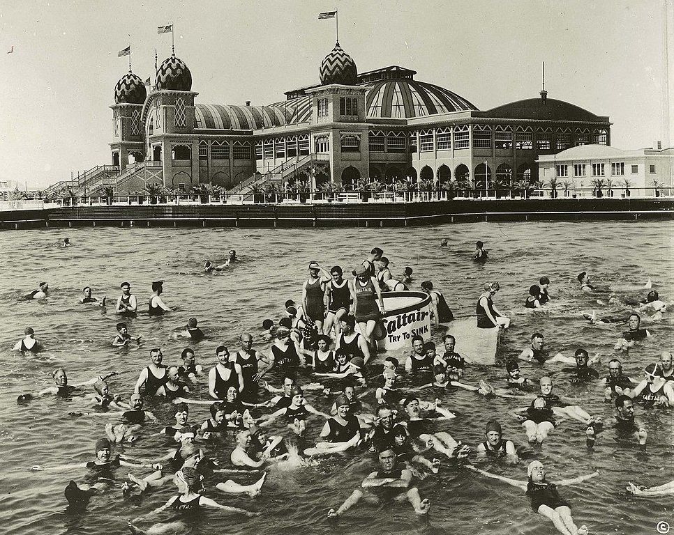 #15 Swimmers at the original Saltair