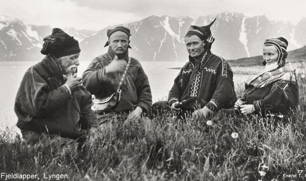#5 Mountain Saami group in Lyngen Norway. 1928