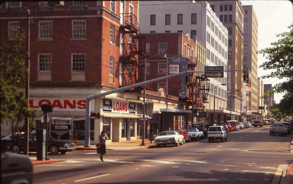 #16 Milam Street at Edwards, downtown Shreveport, 1990s