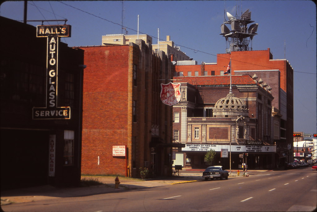 #12 Strand Theater & other Crockett Street buildings, Shreveport, 1990s