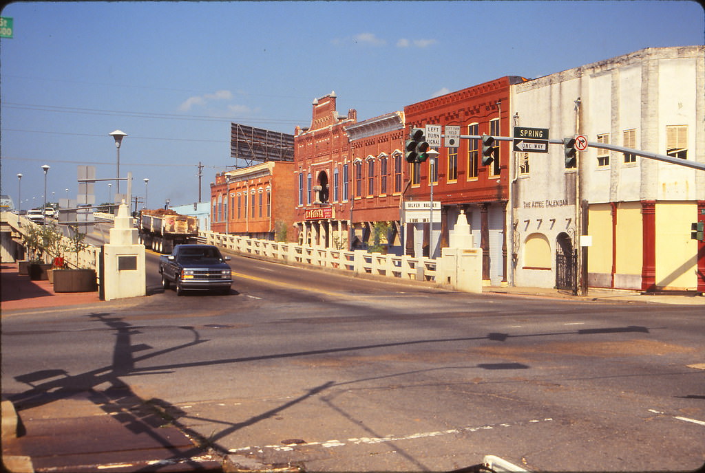 #14 Looking east along Texas Street from Spring Street, Shreveport, 1990s