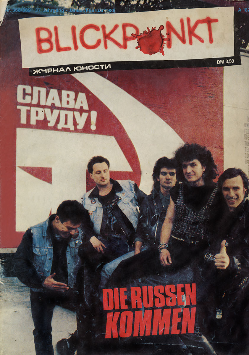 #13 Cover of the Blickpunkt, 1988.