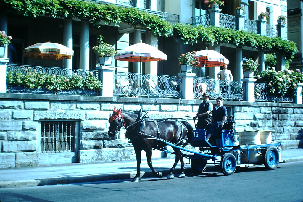 #11 Milk Wagon- Lucerne, Switzerland, 1953