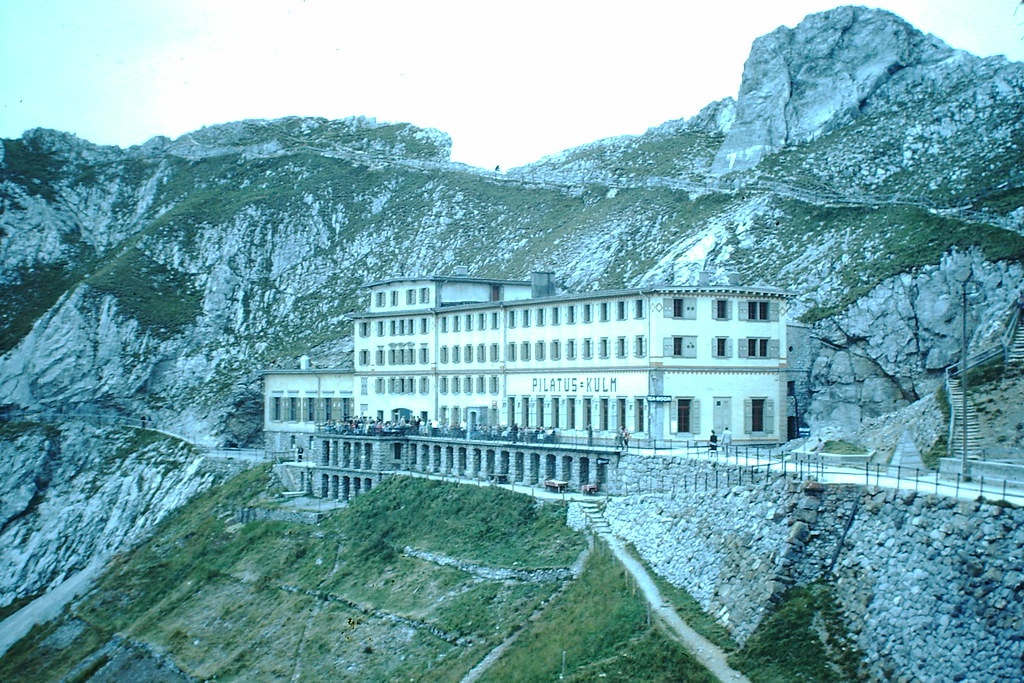 #19 Mt Pilatus Hotel, Switzerland, 1953