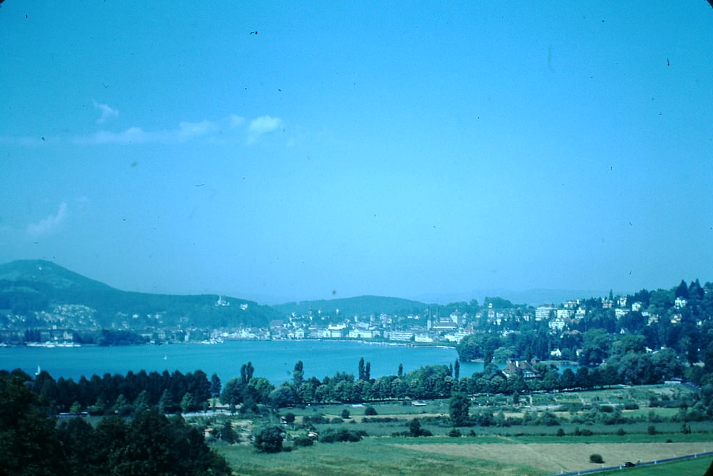#4 View of Lucerne from Hill, Switzerland, 1953