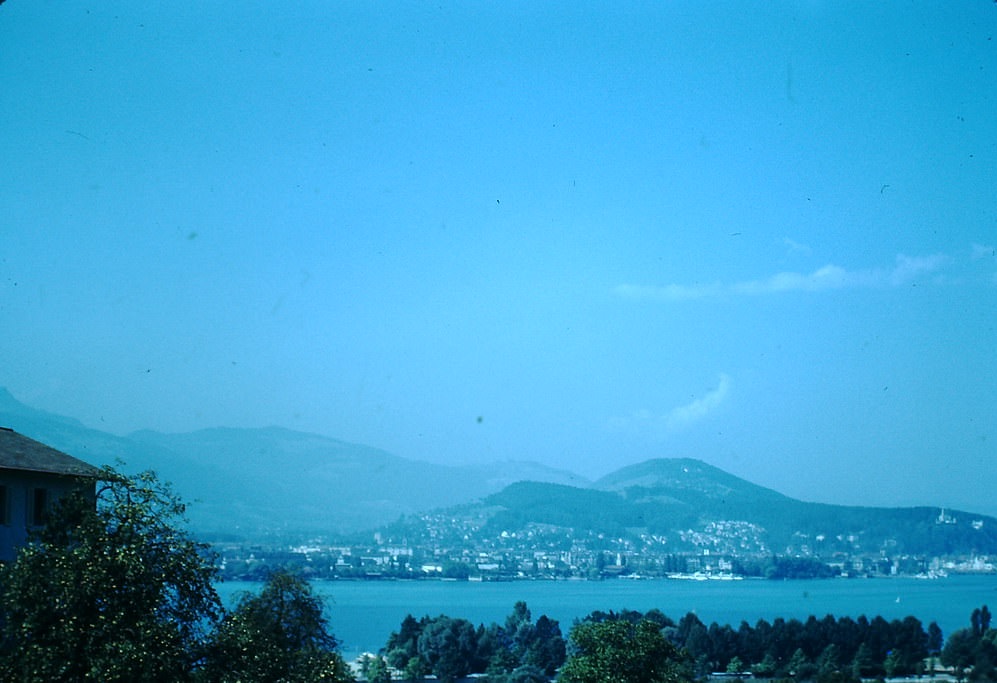 #5 View of Lucerne from Hill, Switzerland, 1953