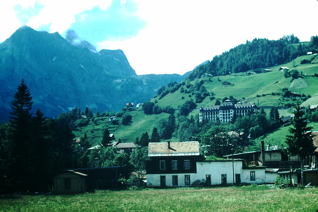 #51 Scene Engelberg, Switzerland, 1953