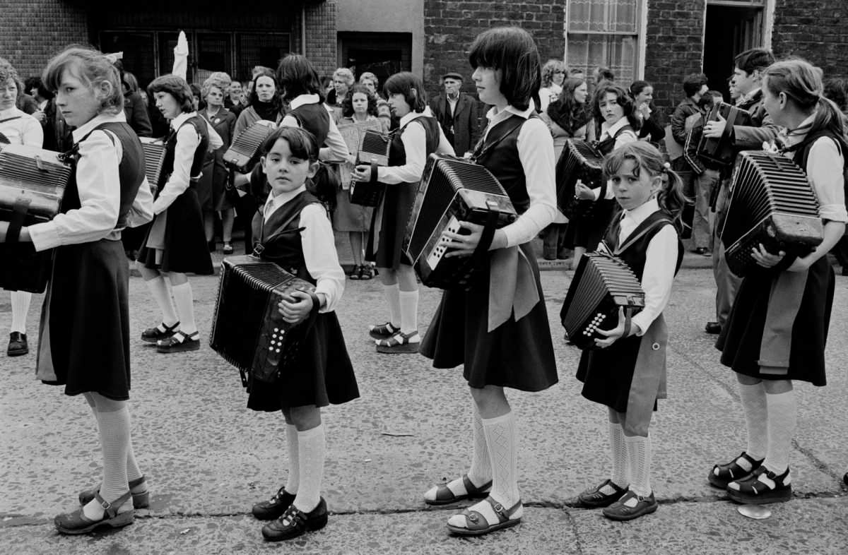 #7 Marching band, Derry, Northern Ireland, 1978
