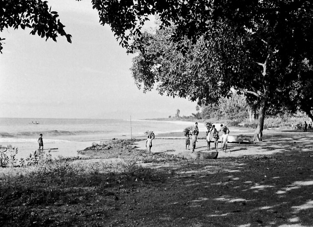#110 Dili beach, Timor, 1970s