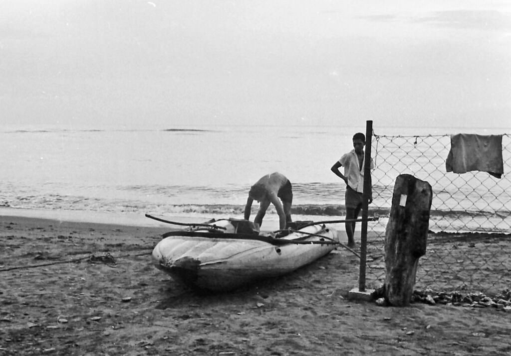 #114 Dili beach camp, Timor, 1970s