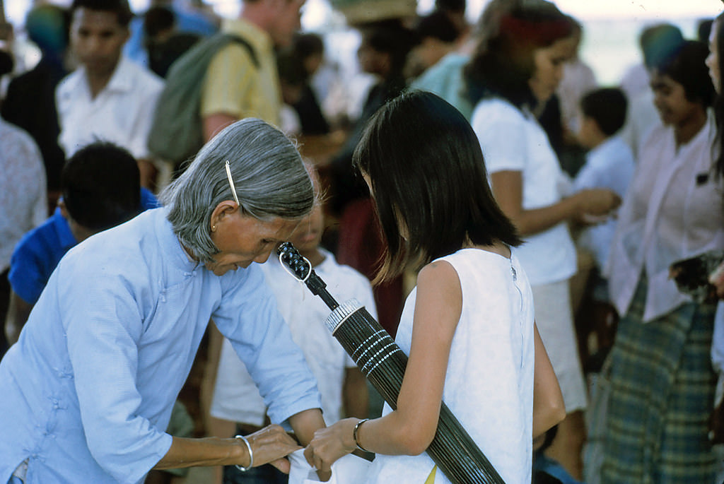 #11 Chinese at Bacau market, Timor, 1970s