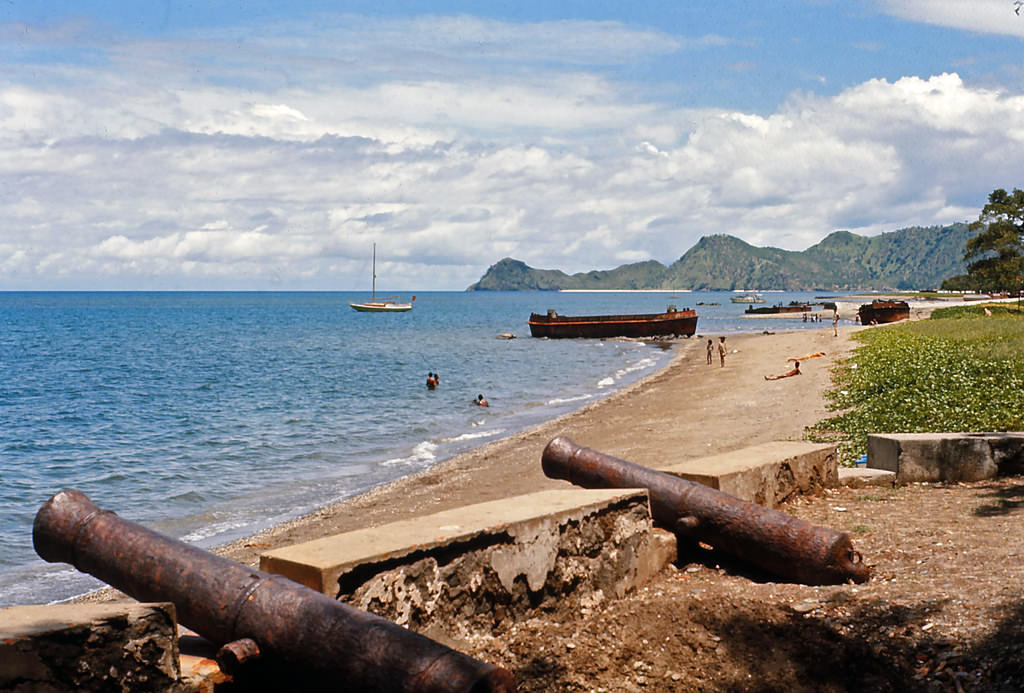 #13 Dili beach, Timor, 1970s